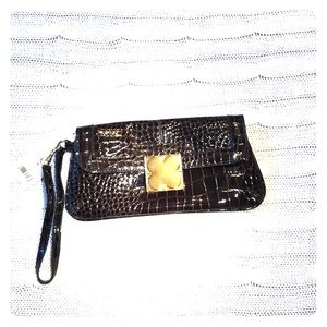 Liz Claiborne Gator Patent Wristlet